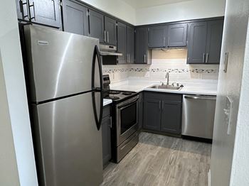 Kitchen with Stainless Steel Appliances