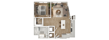 1 Bed/1 Bath-A2