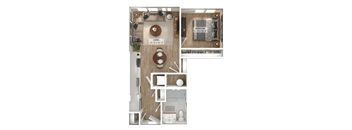 1 Bed/1 Bath-A4