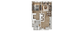 1 Bed/1 Bath-A6
