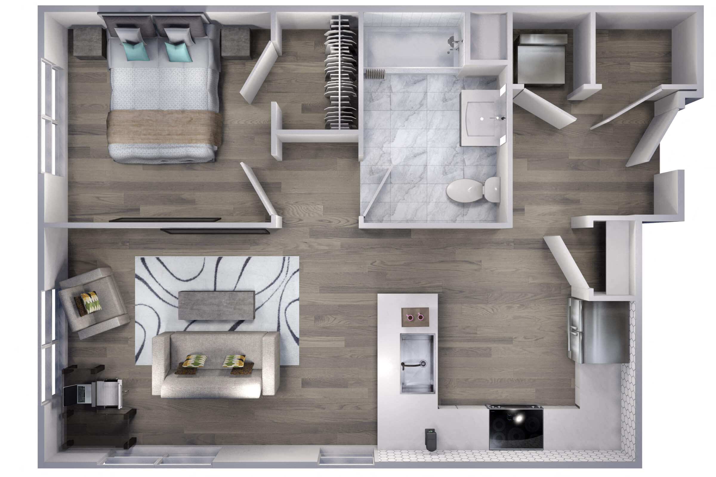 Avenue F | 1 Bed/1 Bath-A3