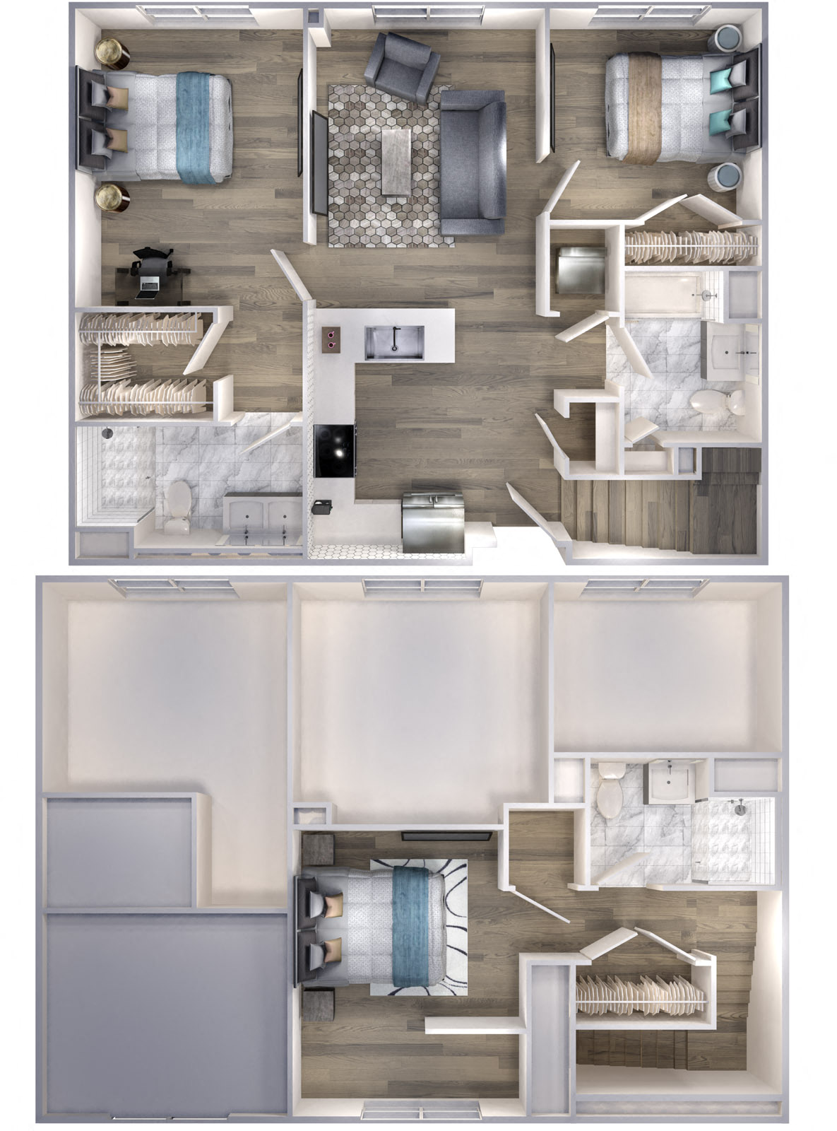 Avenue F | 2 Bed/3 Bath Loft-C1D