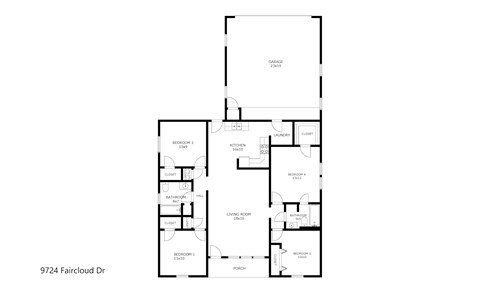 9724 Faircloud Dr 4 Beds Apartment for Rent