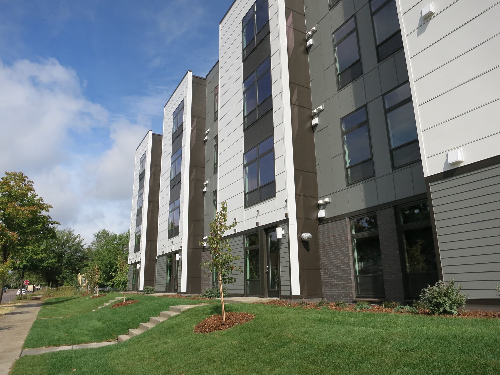 Exterior of Jackson Flats