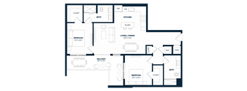 2 Bed 2 Bath-B6
