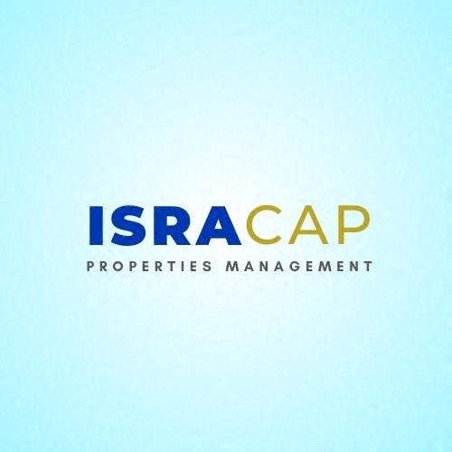 a logo for a property management company
