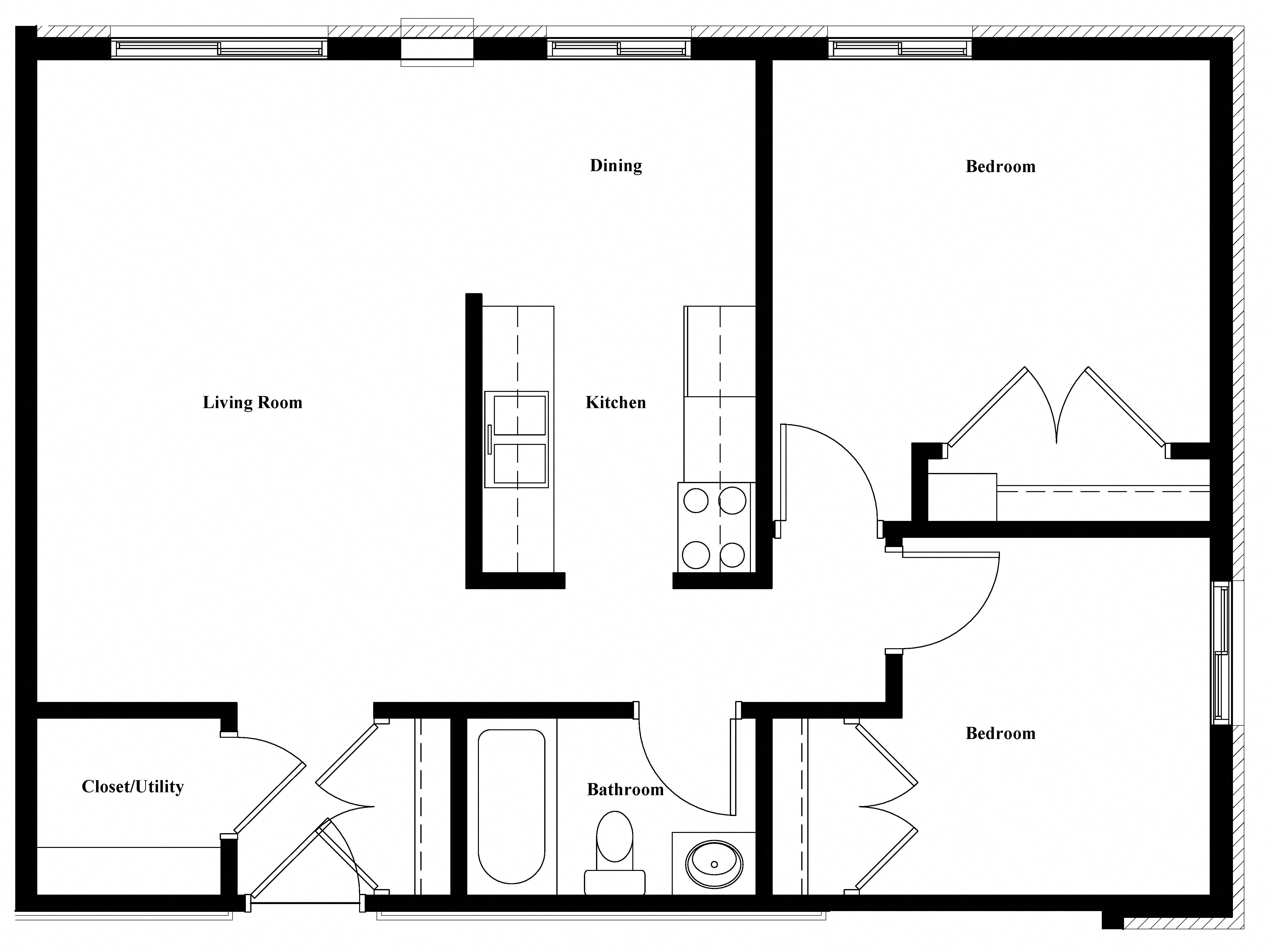 2 Bedrooms