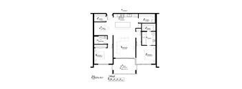 2 Bedroom, 2 Bathroom