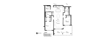 2 Bedroom, 2 Bathroom