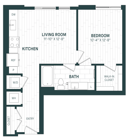 1 Bed/1 Bath-A06