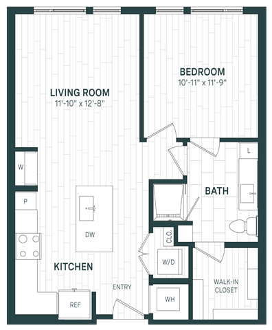 1 Bed/1 Bath-A10L