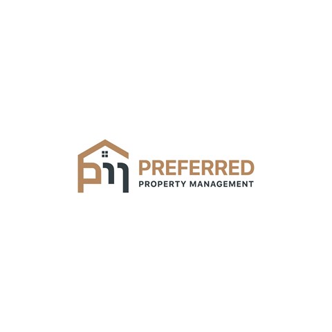 a real estate logo for a property management company