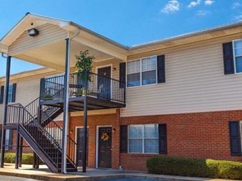 patio and balconies at Mountain View