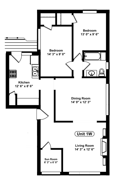2 Bedroom