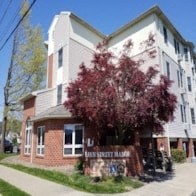 the building where the apartment is located