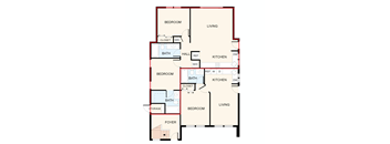 2 Bedrooms, 2 Bathrooms