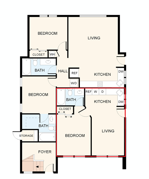 5307 College Oak 1-3 Beds Apartment for Rent - Photo Gallery 7