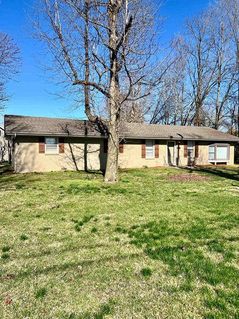 A house with a tree in front of it.