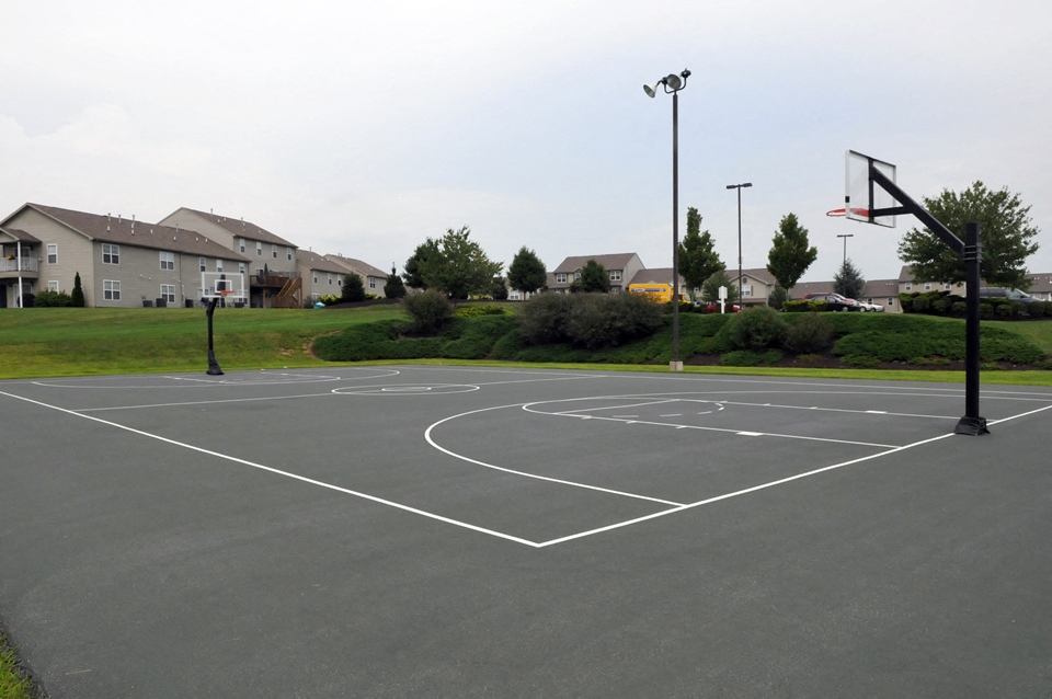 full size basketball court