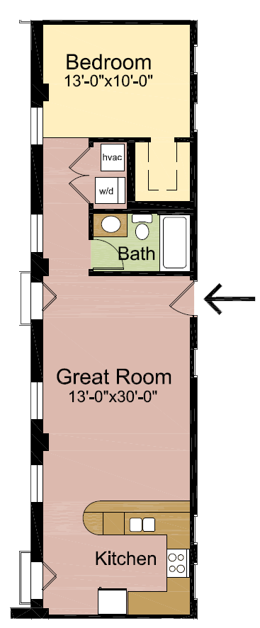 604 South 3rd Street Studio-2 Beds Apartment for Rent - Photo Gallery 12