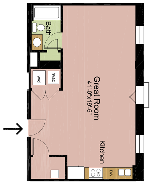 604 South 3rd Street Studio-2 Beds Apartment for Rent - Photo Gallery 11