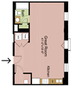Studio – 1 Bathroom