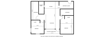 2 Bedrooms, 2 Bathrooms