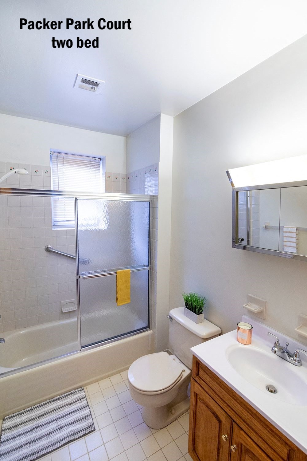 a bathroom with a sink toilet and a shower