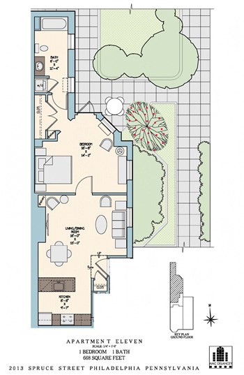 2013 Spruce Street Studio-1 Bed Apartment for Rent - Photo Gallery 6