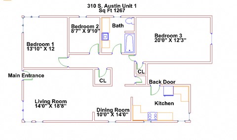 310 S. Austin Blvd. 1-3 Beds Apartment for Rent - Photo Gallery 10