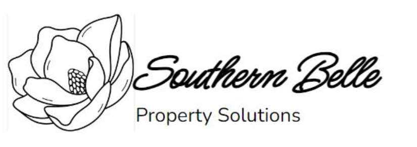 the logo property solutions with a flower