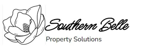the logo property solutions with a flower