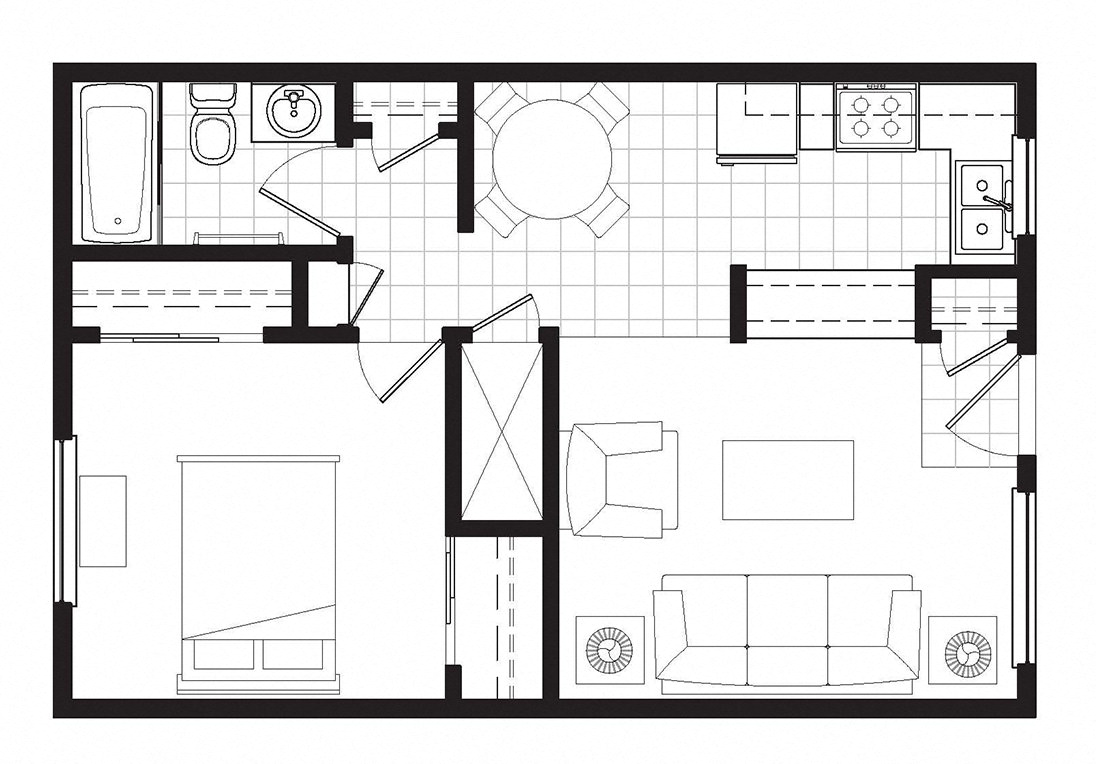 546 Square Feet