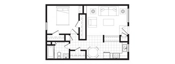 1 Bedroom 1 Bathroom