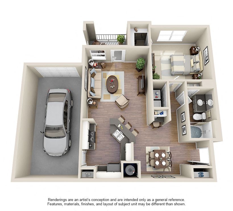 A1 (Avail w & w/out Garage)