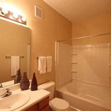 a bathroom with a sink toilet and a shower