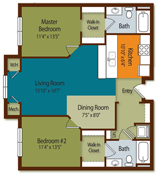 351 North Mason St. 2 Beds Apartment for Rent - Photo Gallery 2