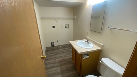 a small bathroom with a sink and a toilet