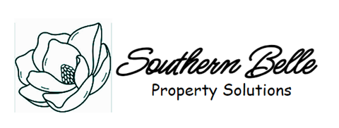 a flower with the words southern bell property solutions