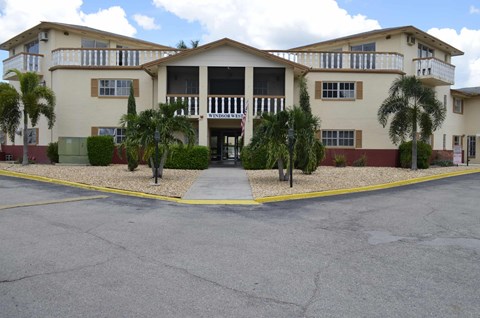 the building where the hotel is located