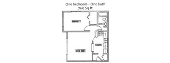 ONE BEDROOM ONE BATH