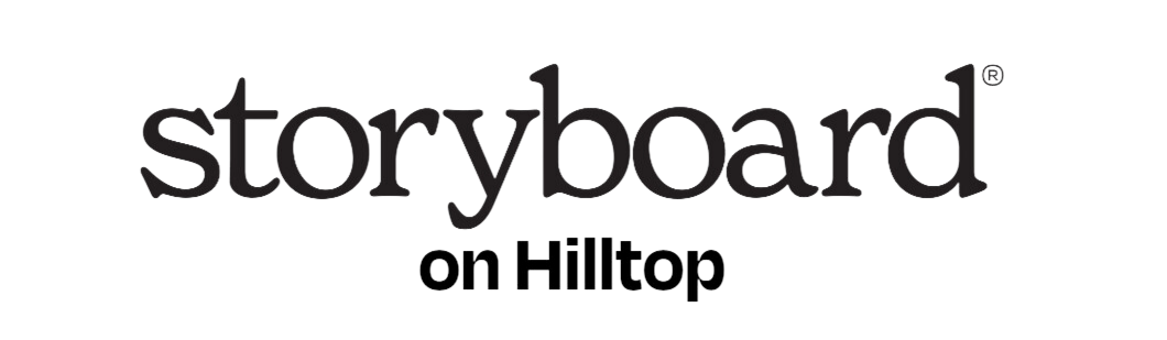 Storyboard on Hilltop logo