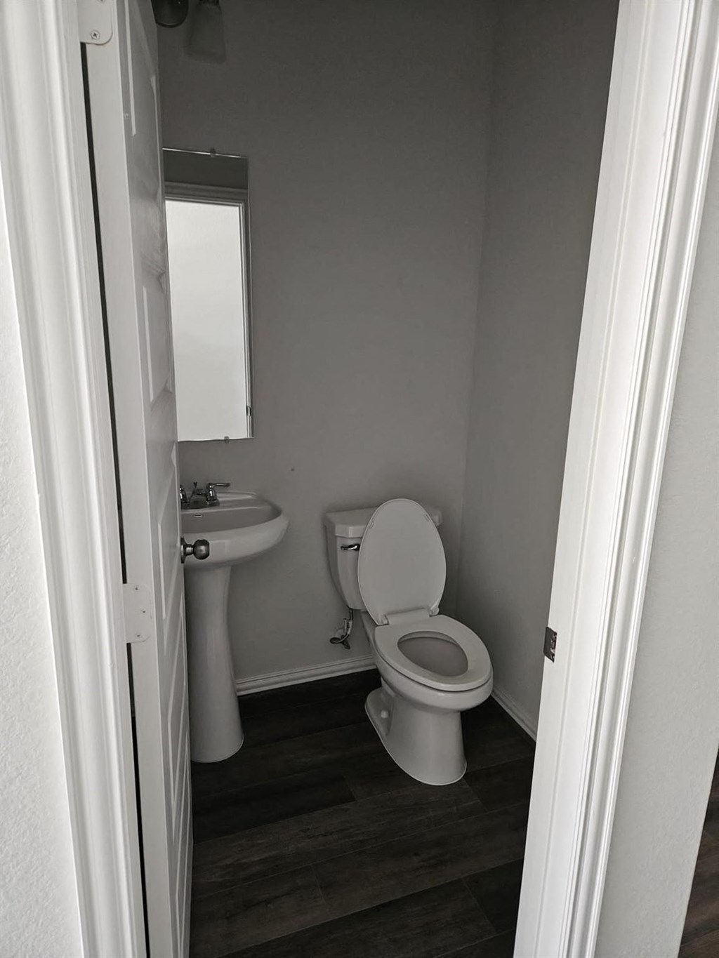 a small bathroom with a toilet and a sink