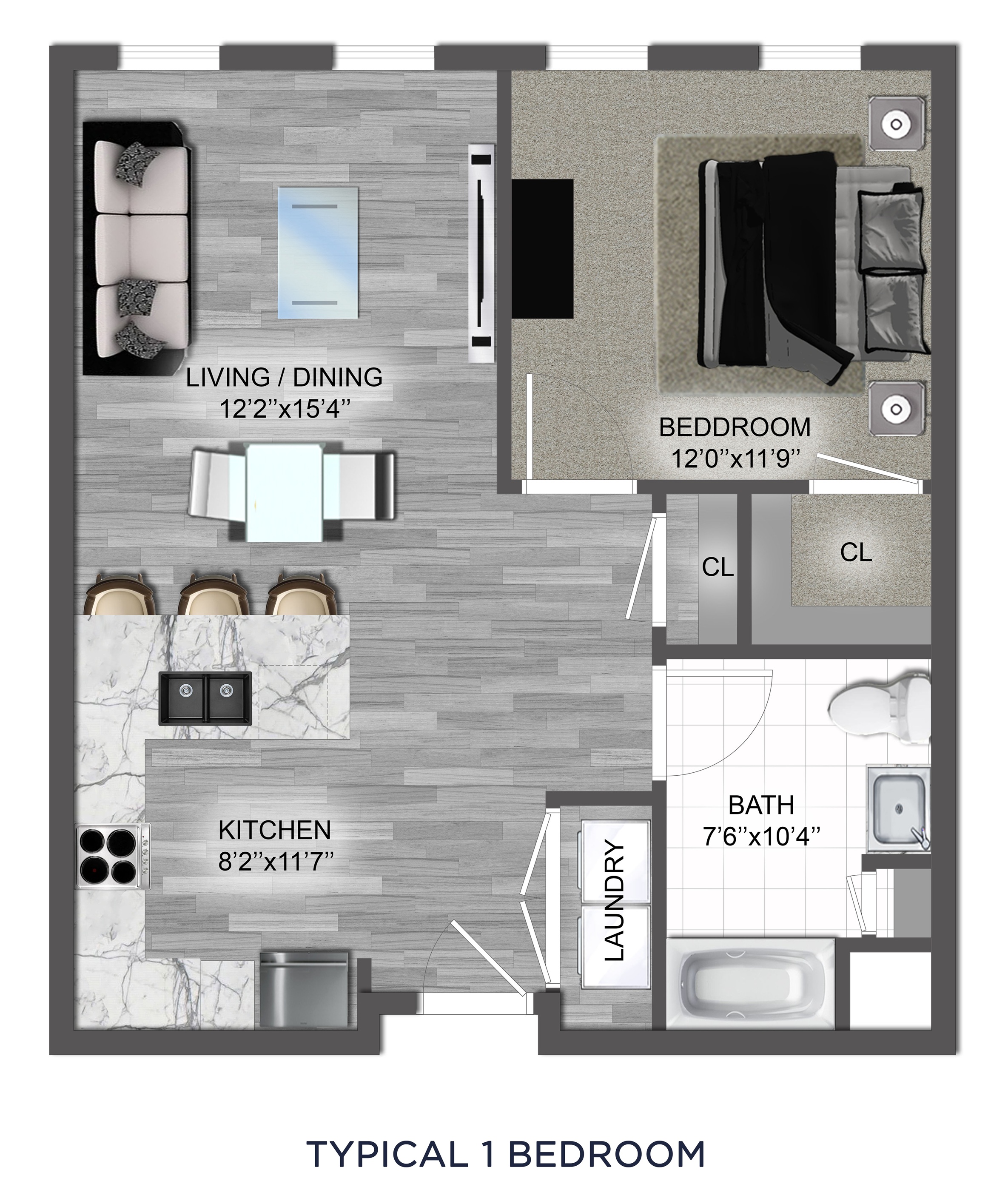 1 Bedroom