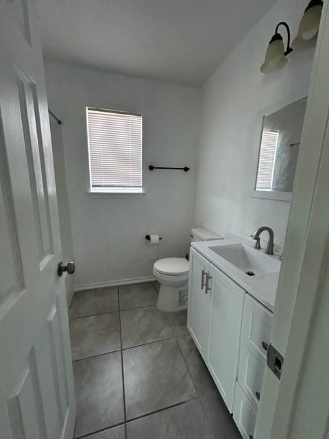 a bathroom with a sink and a toilet