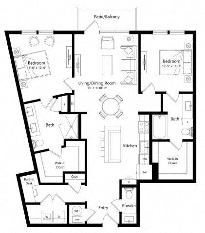 B6 Floor Plan