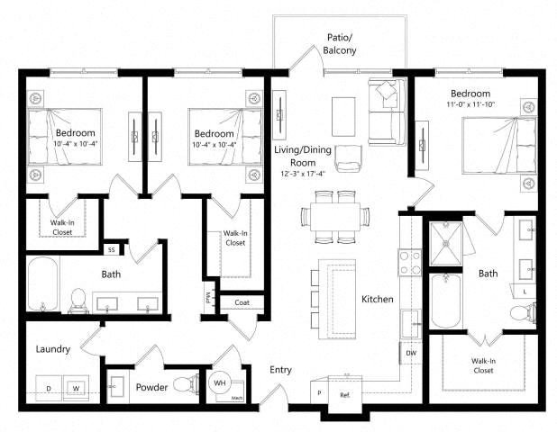 C1 Floor Plan