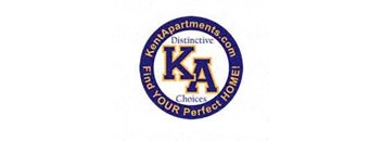 KA logo at Huntington Hills Townhomes, Integrity Realty, Stow, OH