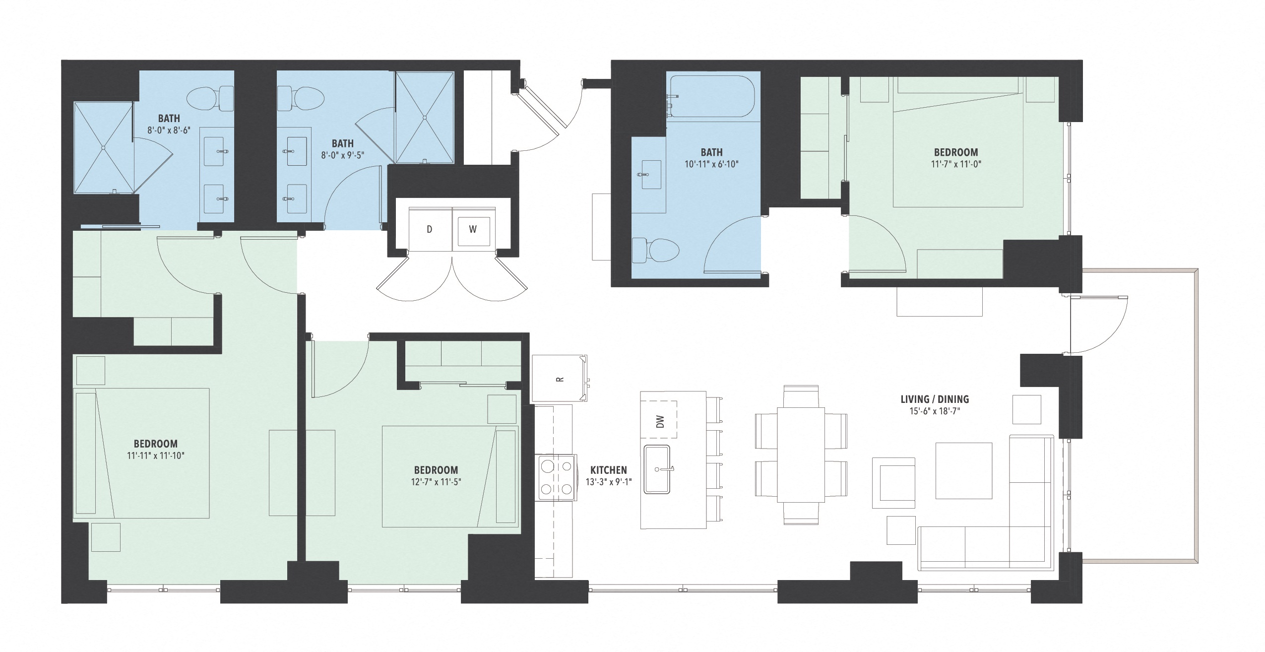 3 Bed/2 Bath-c20c