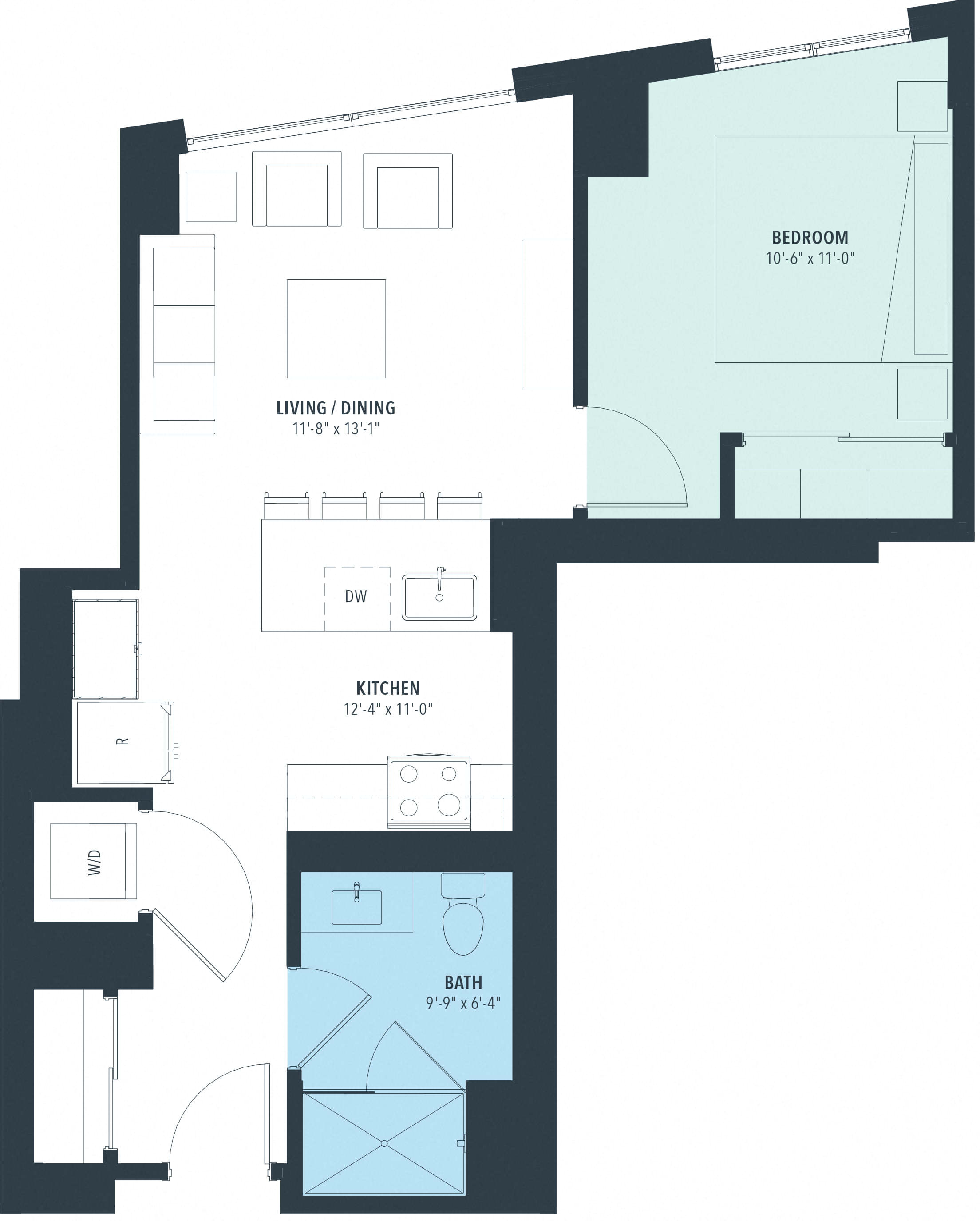 1 Bed/1 Bath-a10e